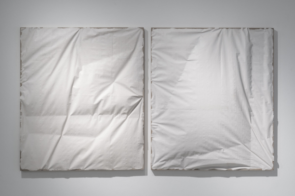 Michele Mathison, Distention, 2017, Plaster and resin, 120 x 103 x 10cm (each)